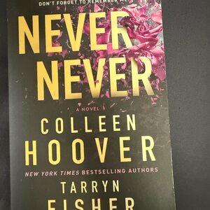 Never Never by Colleen Hoover Book
